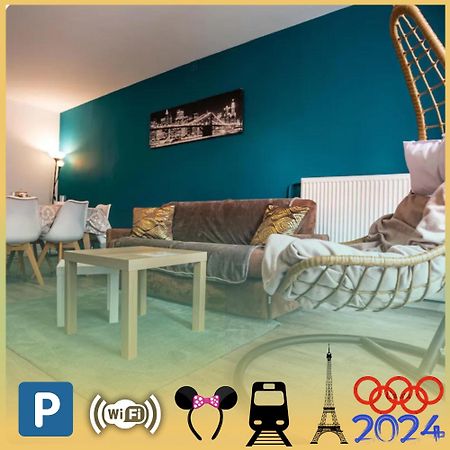 *Cosy Home 20' Paris 25' Disney - Free Wifi* Villiers-sur-Marne Exterior foto